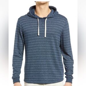 Marine Layer Double Knit Stripe Hoodie